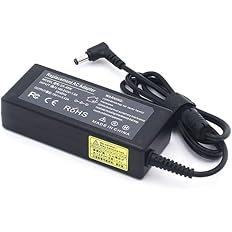 Replacement Laptop Charger For Toshiba - 19V 3.42A - 65W Power Adapter with 5.5 x 2.5mm Pin Size - Compatible with Multiple Toshiba Laptop Models