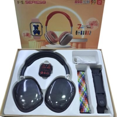 P9 Smart Watch with Series 9 Audio Headphones Wireless Earbuds Bluetooth 4 USB Charging Cable